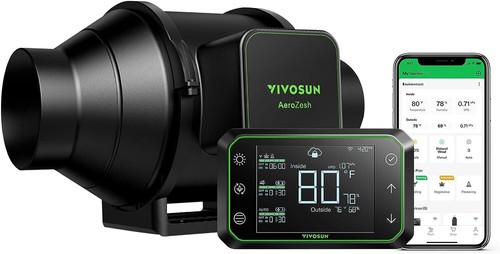 Vivosun aerozesh 208cfm - s4, 4"