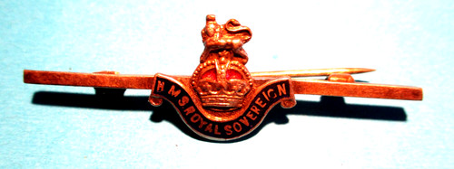 Royal navy sweetheart brooch - sweetheart,