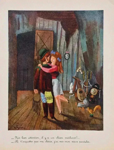 Raymond peynet the bad - peynet:, dog