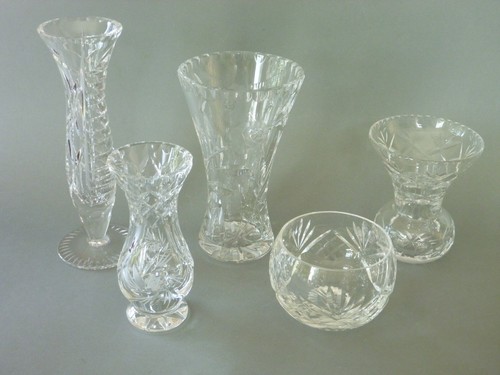 Crystal vase job - vase,