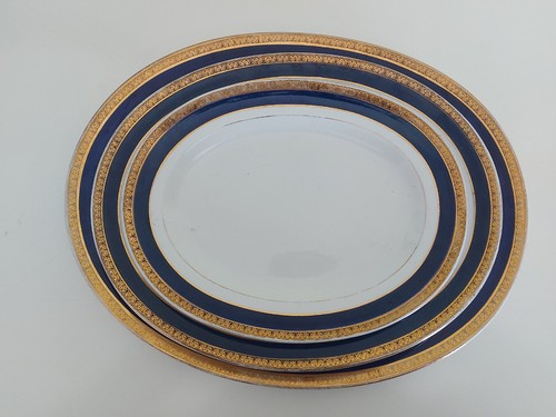 Antique minton set 3 - of,
