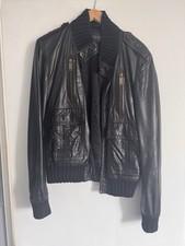 Gucci Men's Madonna Leather Jacket Size 48