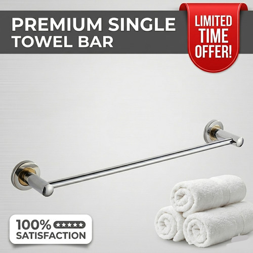 60cm single towel - single, rack