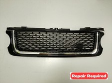 Black Chrome Autobiography Style Grille for Range Rover L322 2010-12 DAMAGED