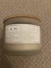 Sand + Fog Scented Candle blue