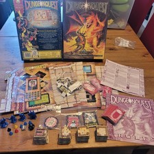 Dungeonquest Talisman, Games Workshop, Warhammer Board Game, Complete and Boxed