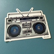 JVC RC-M70 Sticker - 9cm x 8cm - Vintage Boombox Ghetto Box