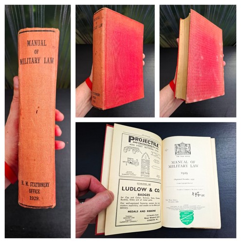 1939 manual military law - -, of