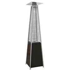 Pyramid Patio Heater, Gas 13kW Commercial & Domestic Use - Black