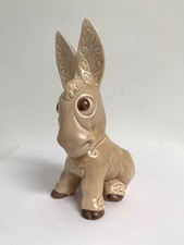 Sylvac 3383 Beige Comical Donkey Mule Pottery Figurine