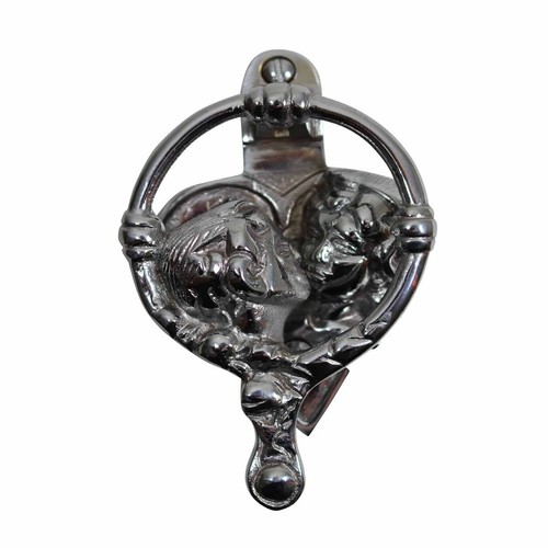 Chrome plated kissing cherubs - chrome,
