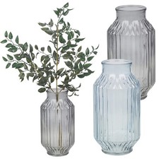 Tall Glass Table Vase Jar