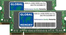 8GB (2 x 4GB) DDR2 667MHz