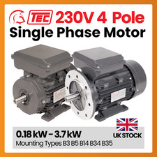  0.18kW–3.7kW 230V Single