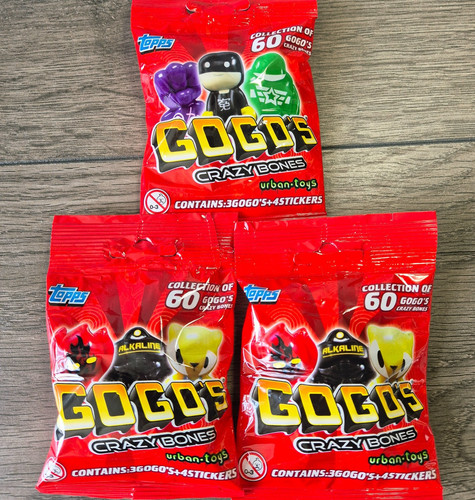 Topps gogo crazy bones - crazy,