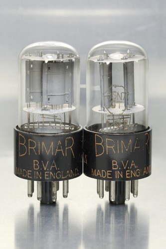Brimar 6sn7gt valves - 2x,