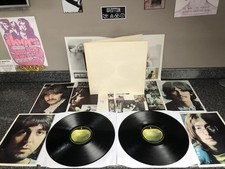 2LP VINYL THE BEATLES WHITE ALBUM C/W POSTER & PICS 1978 PCS 7067 8 EX+/EX+