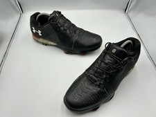 Under Armour UA Spieth 2 Golf Shoes, Men's Size 10.5 Black Gore-Tex, Waterproof