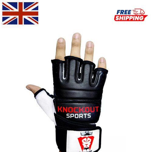 Leather mma gloves ufc boxing - leather,