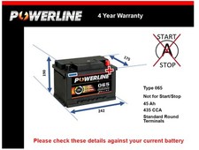 Battery fits FORD FOCUS 1.6
