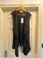 Primark black mesh vest top