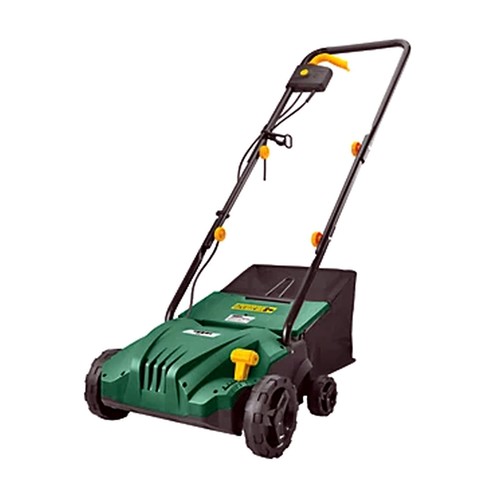 Electric lawn raker scarifier - lawn,