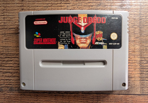 Judge dredd super - dredd, nintendo