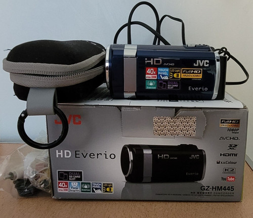 Jvc everio hm445 - gz-hm445, camcorder