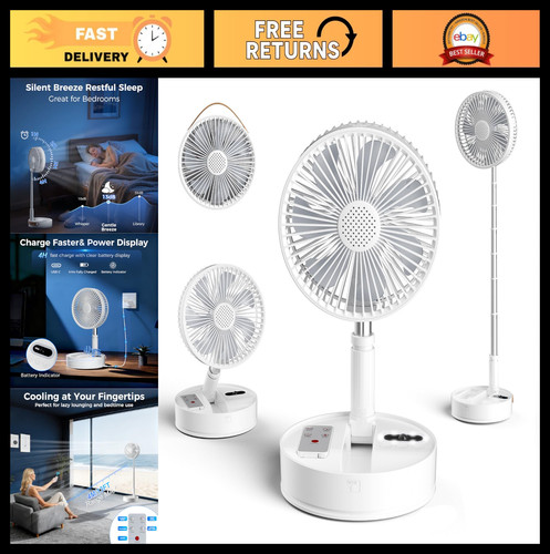 Foldable standing fan - 8",