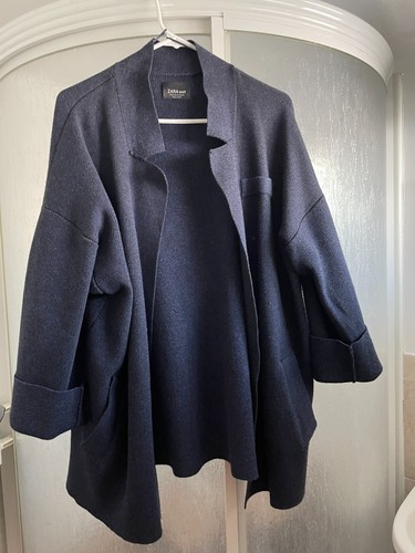 Zara navy dark - blue, coat