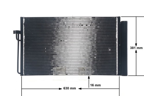 Mahle condenser - mahle, a/c