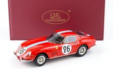1:18 CMC Ferrari 275 GTB/C 24h Le Mans 1966 Biscaldi/De Bourbon #26 Red M-199