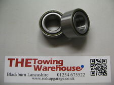 2 x 76mm P00002 Wheel bearing for 1996 on Ifor williams trailers (Grey Hub cap)