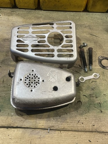 Exhaust muffler heat - muffler, &
