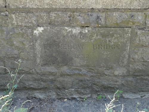 Photo old bridge marker - bridge, on