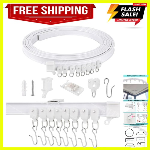 Ceiling curtain track flexible - curtain,