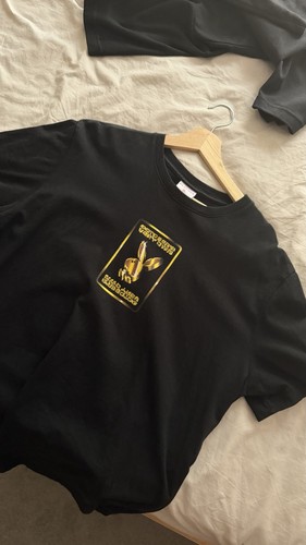 Ovo playboy gold graphic large - gold,