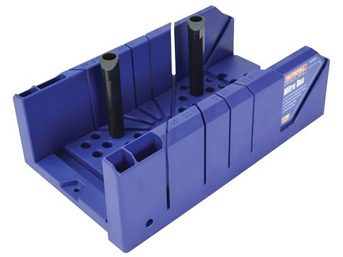 Faithfull plastic mitre box - faithfull,