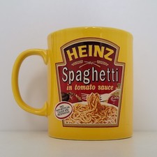Vintage Heinz Spaghetti In Tomato Sauce Coffee Mug. Collectible and Sought After