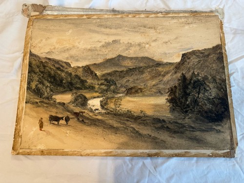 Late century watercolour - century,