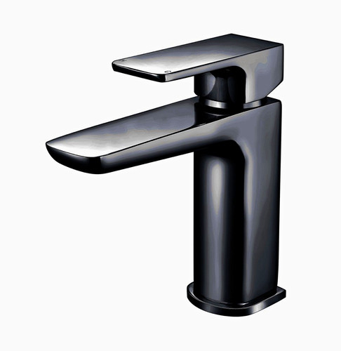 Matte black single lever deck - matte,