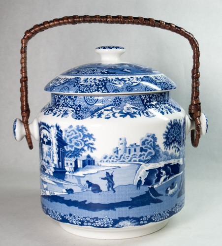 Spode blue italian biscuit - spode,