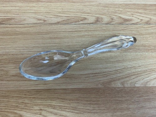 Vintage clear glass salad - clear,