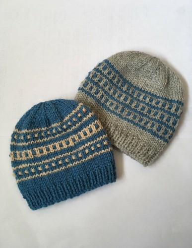 Knitting pattern baby hat - , dk
