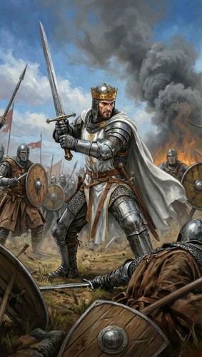King arthur and his knights - knights, in