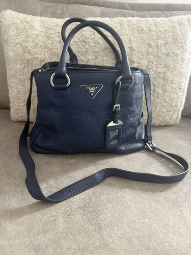 Prada vitello daino navy - prada,