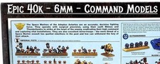 6mm Games Workshop Epic 40k