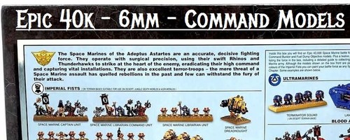 6mm games workshop epic - games,