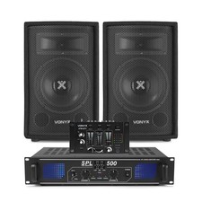 Vonyx 8" PA Speakers System