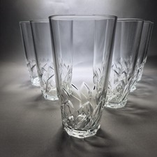  6x Crystal Highball Glasses